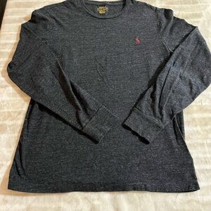 Polo Ralph Lauren S Men's Dark Gray Long Sleeve Shirt